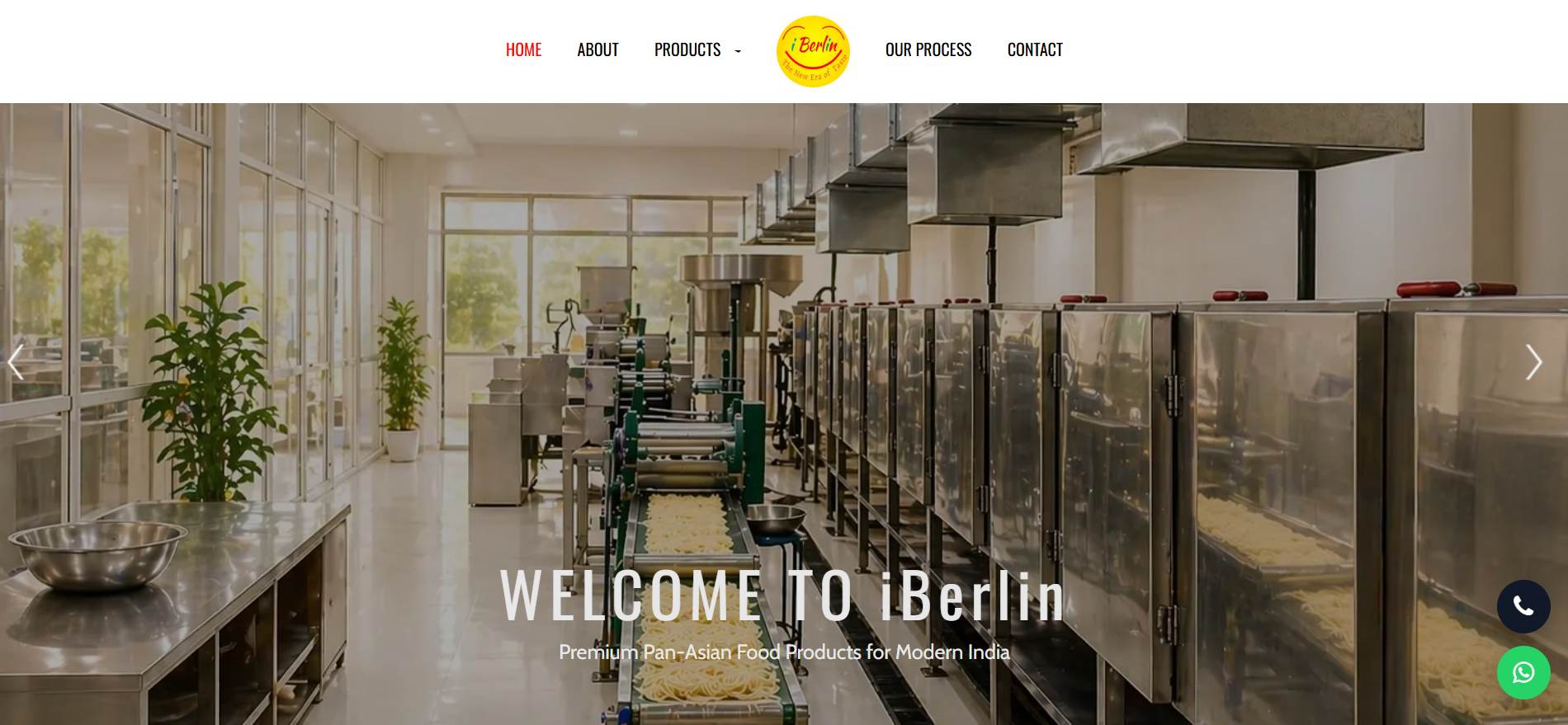 Corporate business website project
